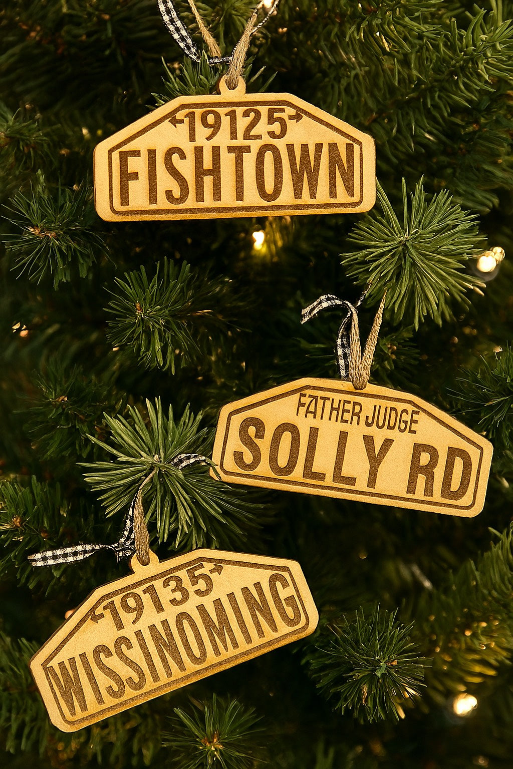 Address & Neighborhood Ornaments