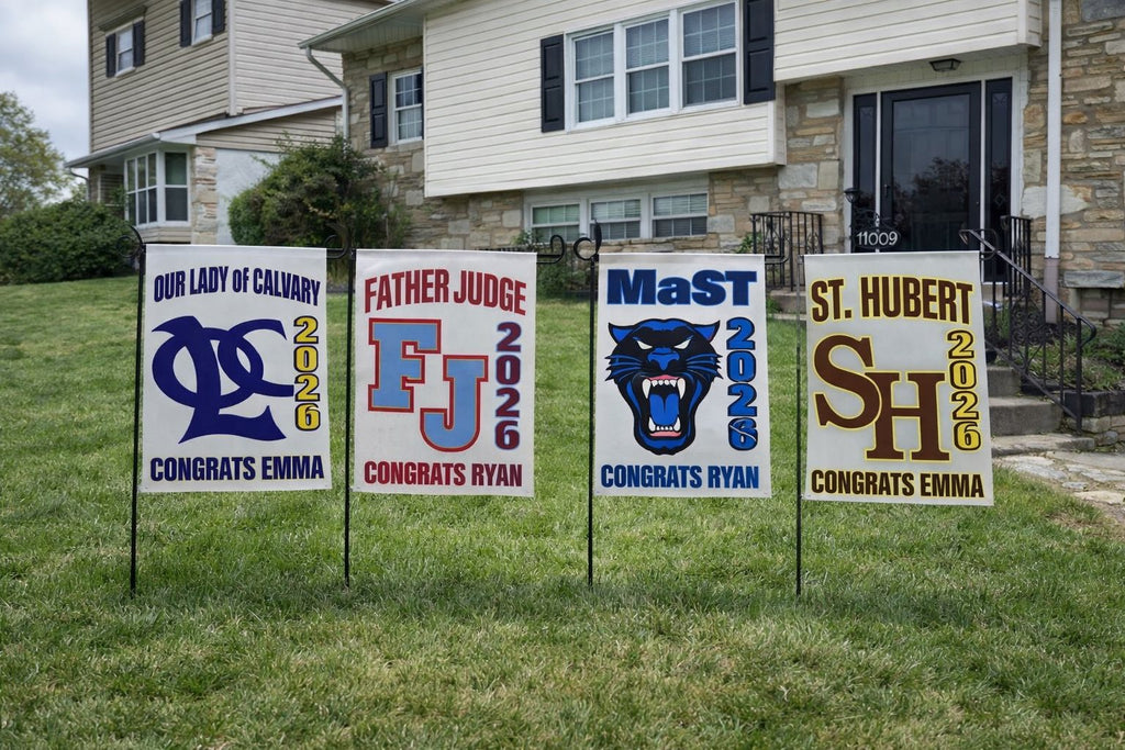2026 Graduation Garden Flags