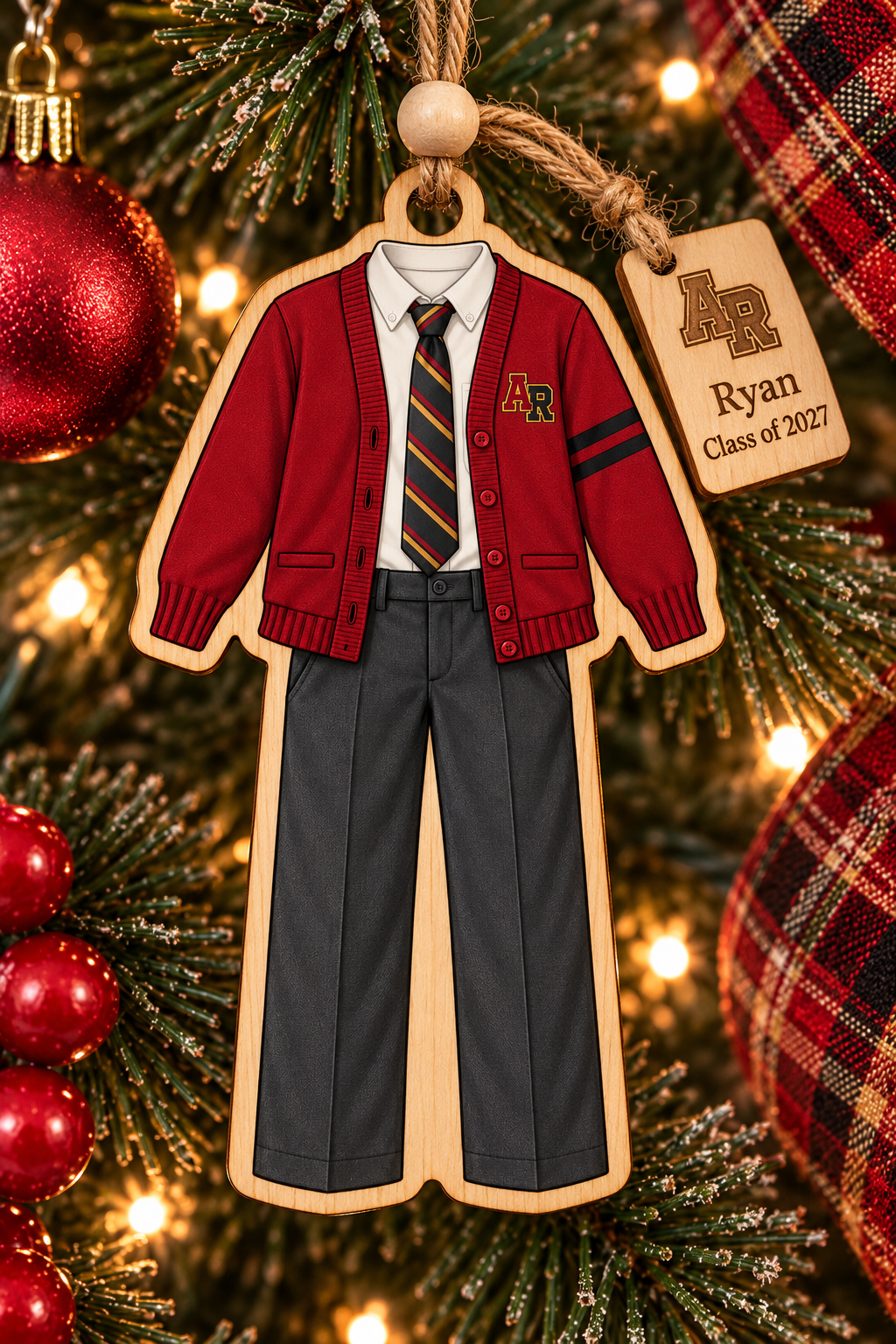 Archbishop Ryan Uniform Christmas Ornament