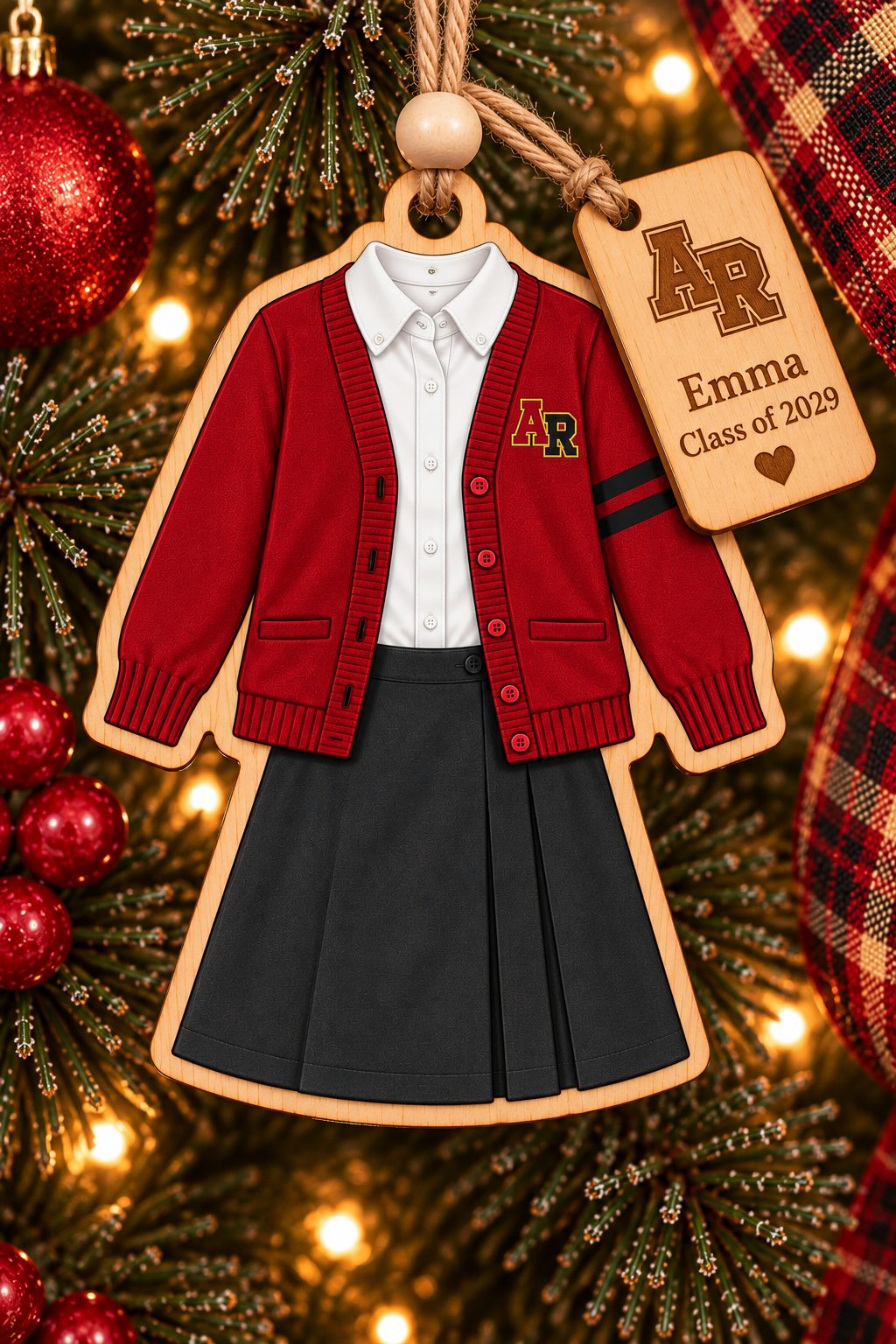 Archbishop Ryan Uniform Christmas Ornament