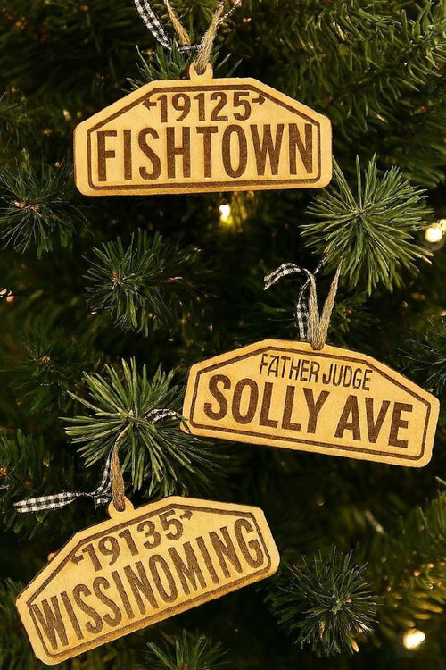 Address & Neighborhood Ornaments