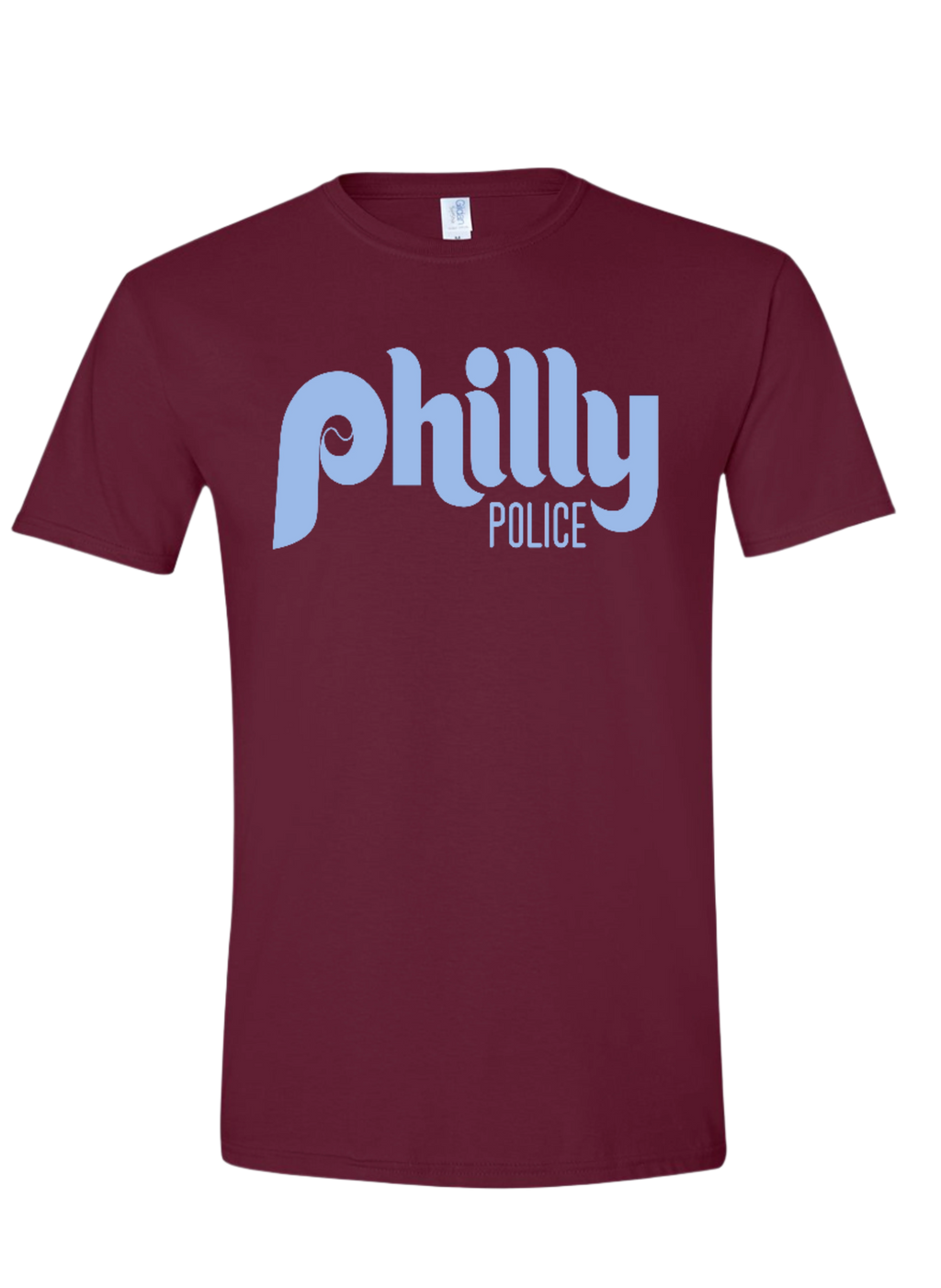 Police & Fire Phillie Font Tees