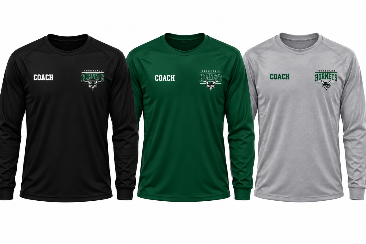 Hornets Long Sleeve Dri-Fit Coach