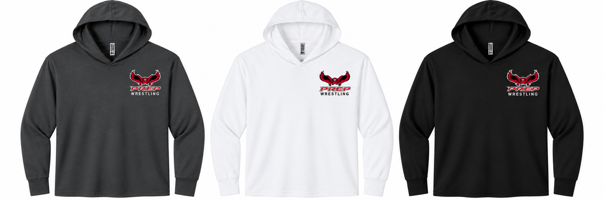 Prep Wrestling Hoodies Long Sleeve Tee