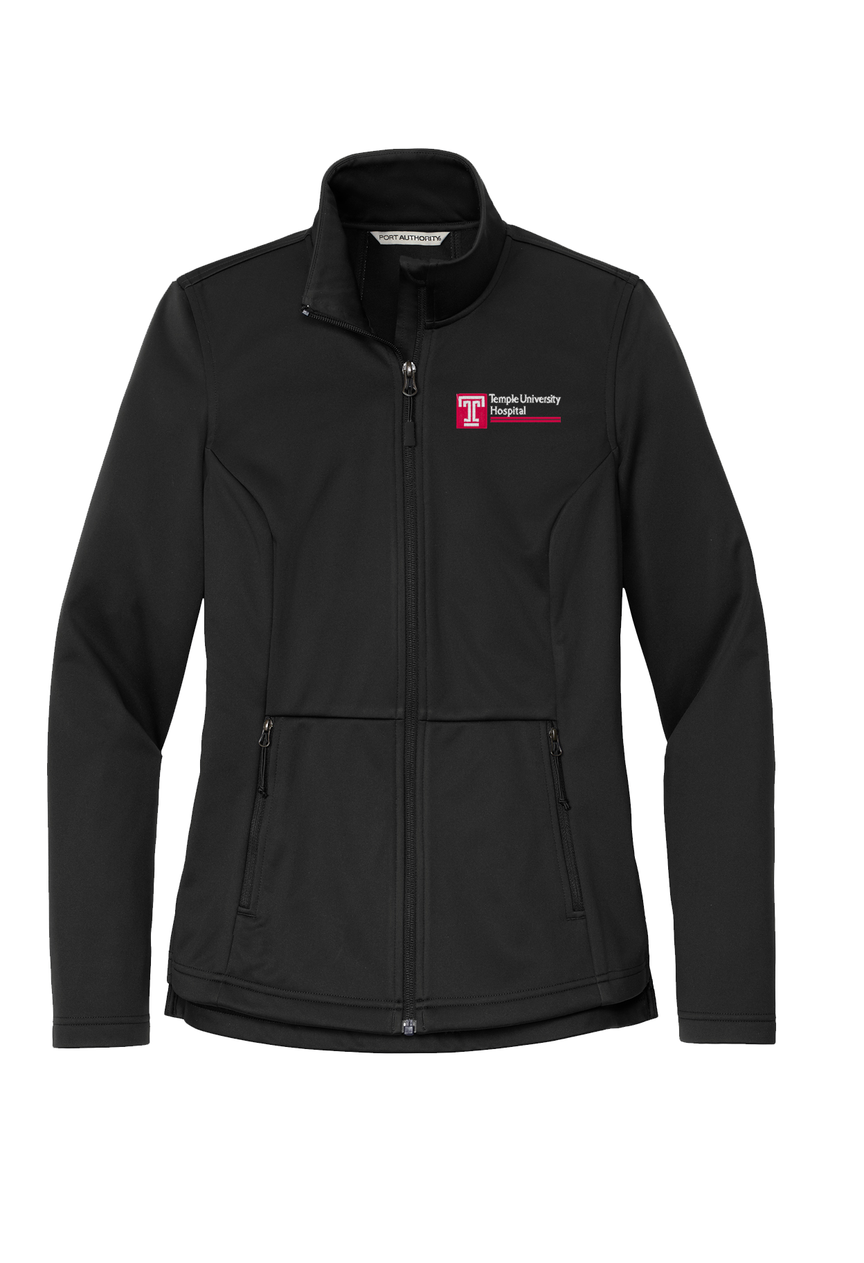 Women's Port Authority Softshell TEMPLE HOSPITAL Embroidered Jacket