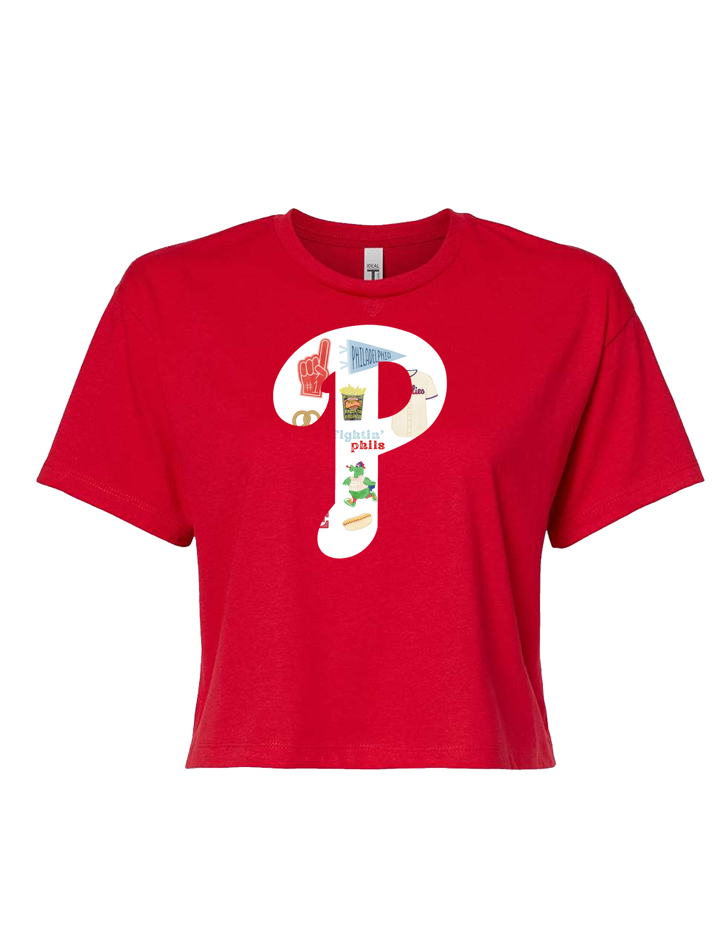 Phillies Crop Top
