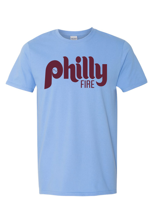 Police & Fire Phillie Font Tees