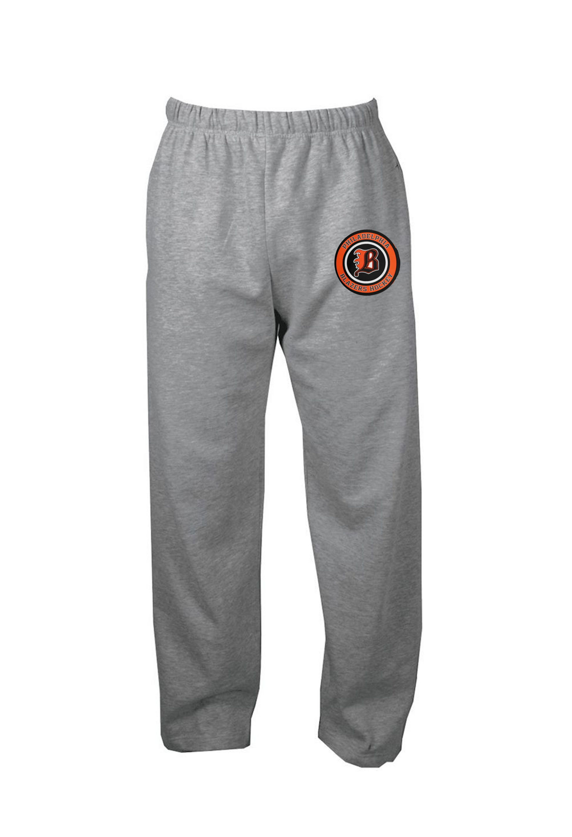 Blazers Sweatpants Open Bottom with Pockets