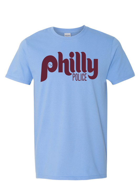 Police & Fire Phillie Font Tees